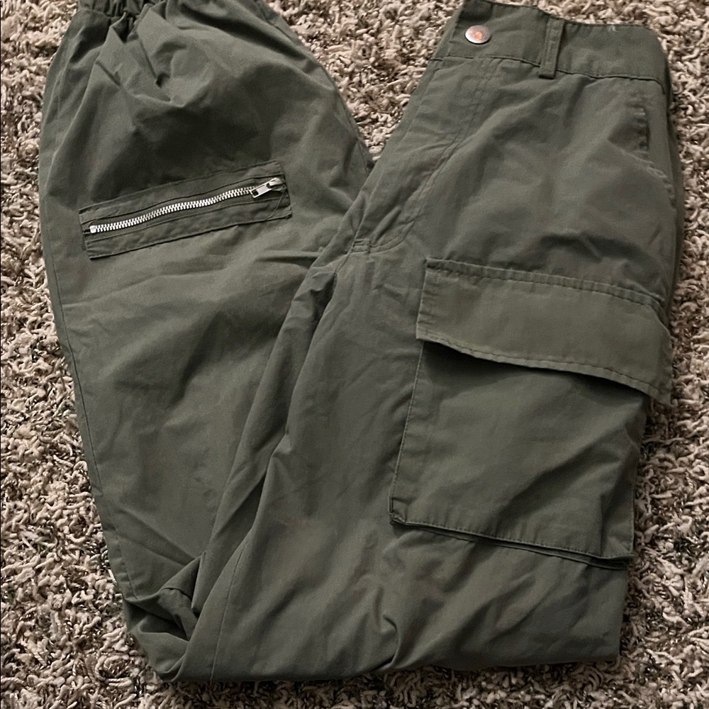 American Eagle Outfitters Dark Green Cargo Pants